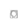 HJS 83 32 7054 Holder, exhaust pipe